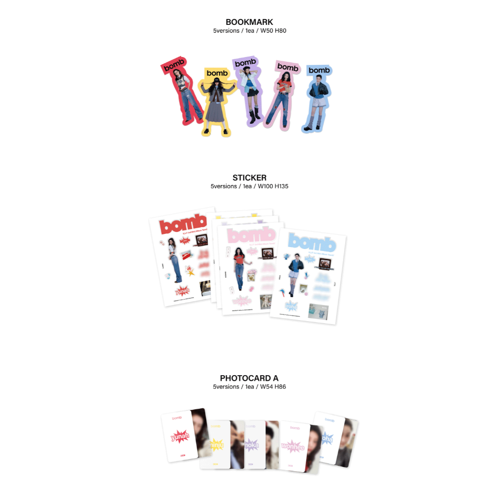 POB) ILLIT 3rd Mini Album bomb | Shopee Brasil