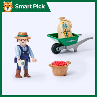 Playmobil x Starbucks – Figura Victor (Edição Coffee Farmer)