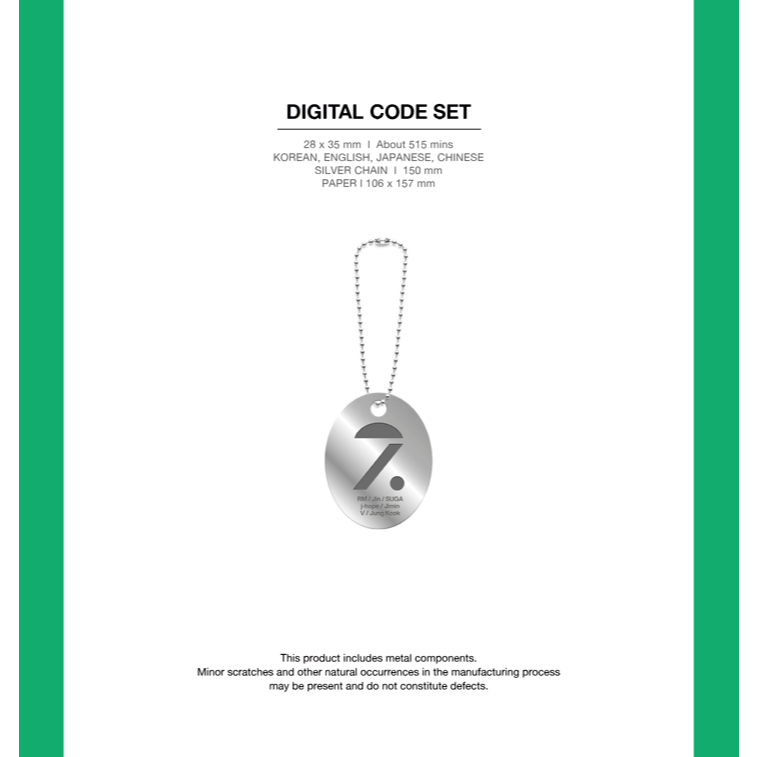 BTS MEMORIES OF 2020 DC (Digital Code) | Shopee Brasil