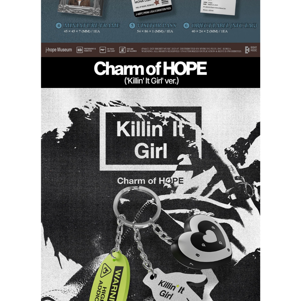POB) j-hope (BTS) [Charm of HOPE] Single Album (11th Jul.2025