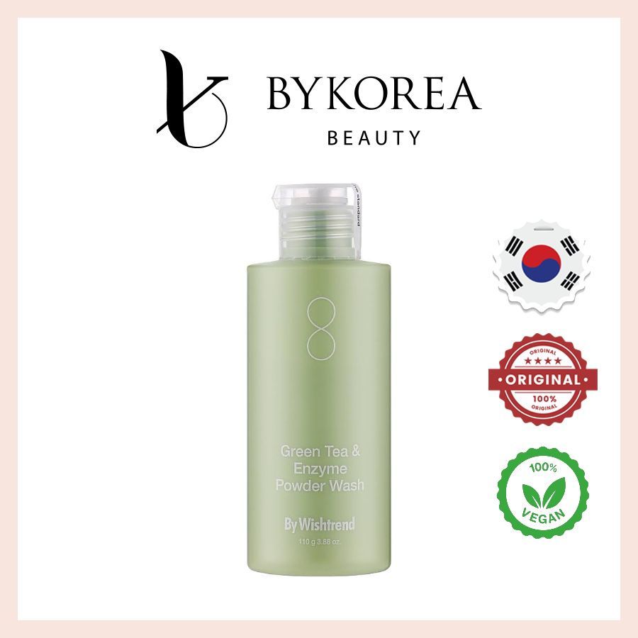By Wishtrend Green Tea & Enzyme Powder Wash 110g | Shopee Brasil