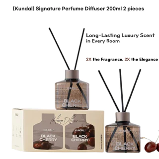Difusor De Perfume Kundal Signature 200ml 2 Peças | Conjunto Duplo Fragrância Exclusiva De Longa Duração