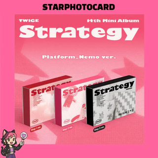[READY STOCK] TWICE - 14th Mini Album STRATEGY Platform Nemo Ver.