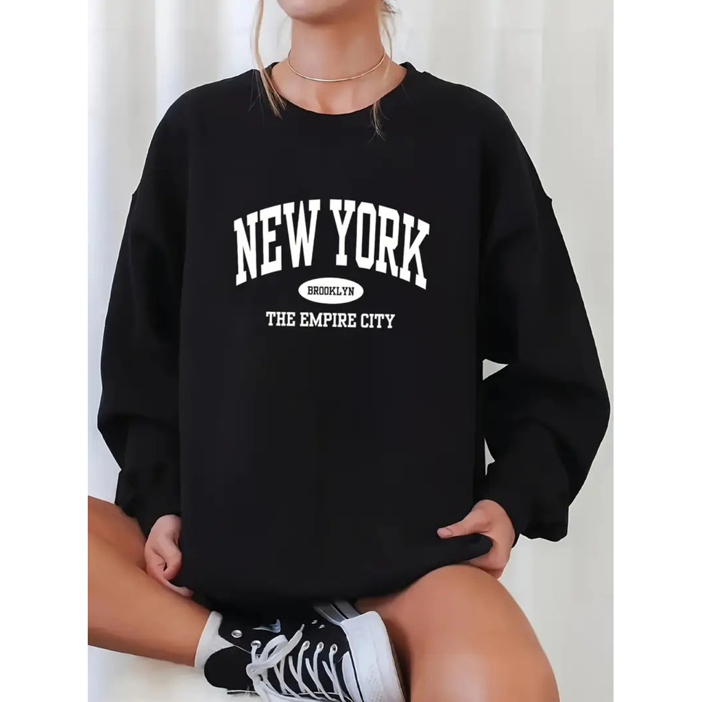 Moletom Feminino Blusa de Frio Casaco Grosso Sem Capuz Flanelado ...