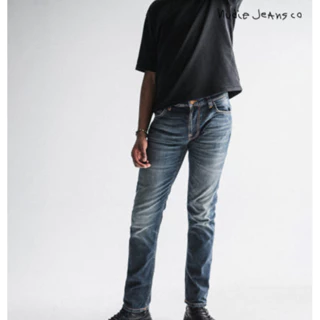 Nudie Jeans-Think Finn Oscar Usado Escuro/112917