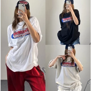 DDDance – Camiseta Gráfica De Ajuste Solto De Hip-Hop Número Um Para Performance Em Palco , Prática De Dança E Streetwear Diário (Branco , Preto , Azul)