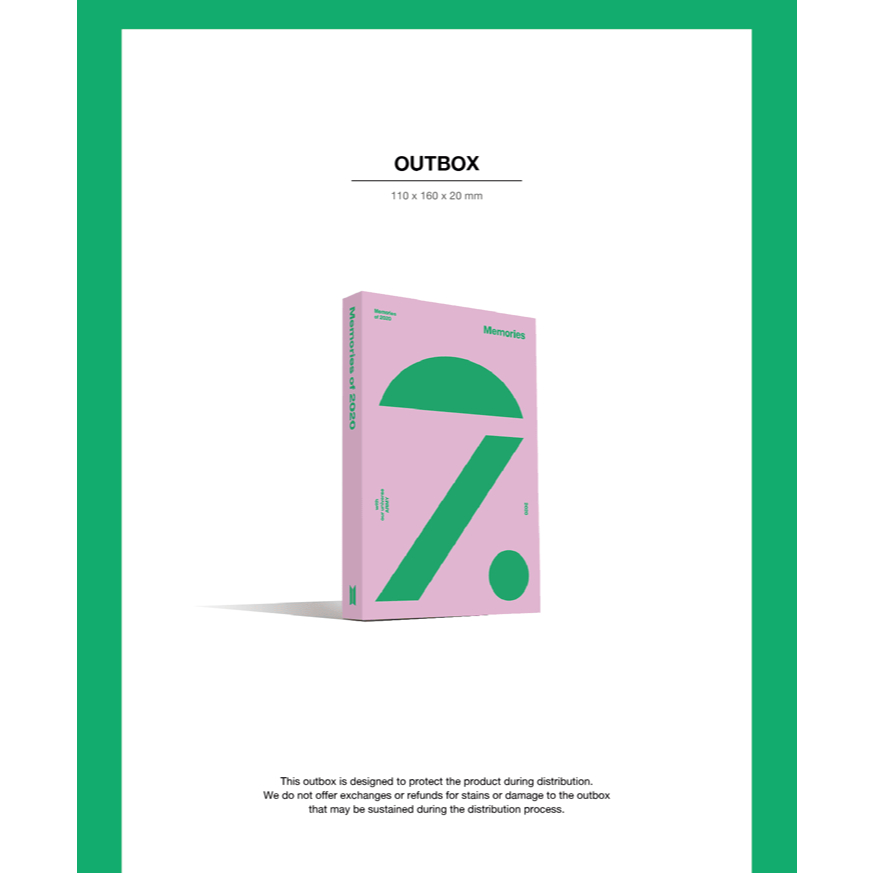 BTS MEMORIES OF 2020 DC (Digital Code) | Shopee Brasil