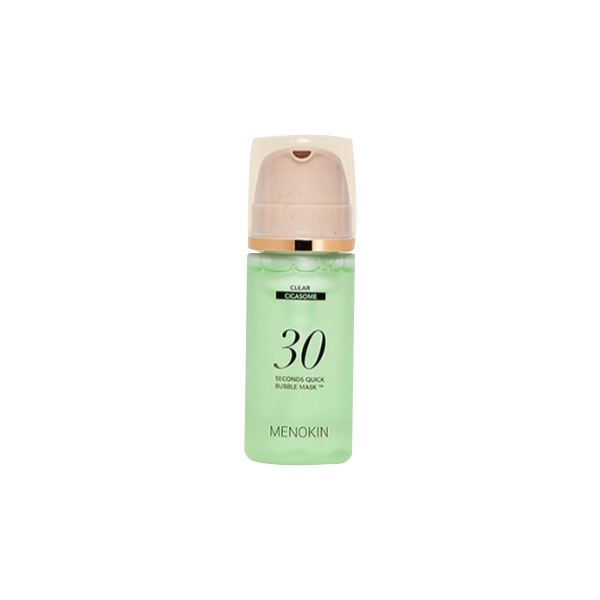 MENOKIN 30 Seconds Quick Bubble Mask 3種 Menokin 30 seconds quick bubble mask 5 types 95ml | Shopee Brasil