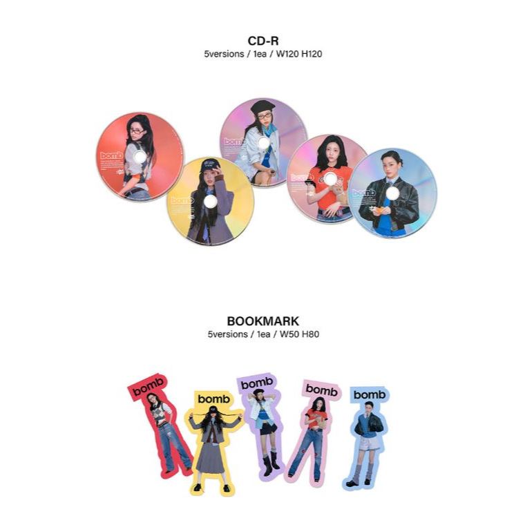 ILLIT 3rd Mini Album [ bomb ] GLLIT ver. | Shopee Brasil