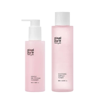 Conjunto Duo De Redefinição Diária Pixelpure (Limpador 145ml + Toner 200ml)