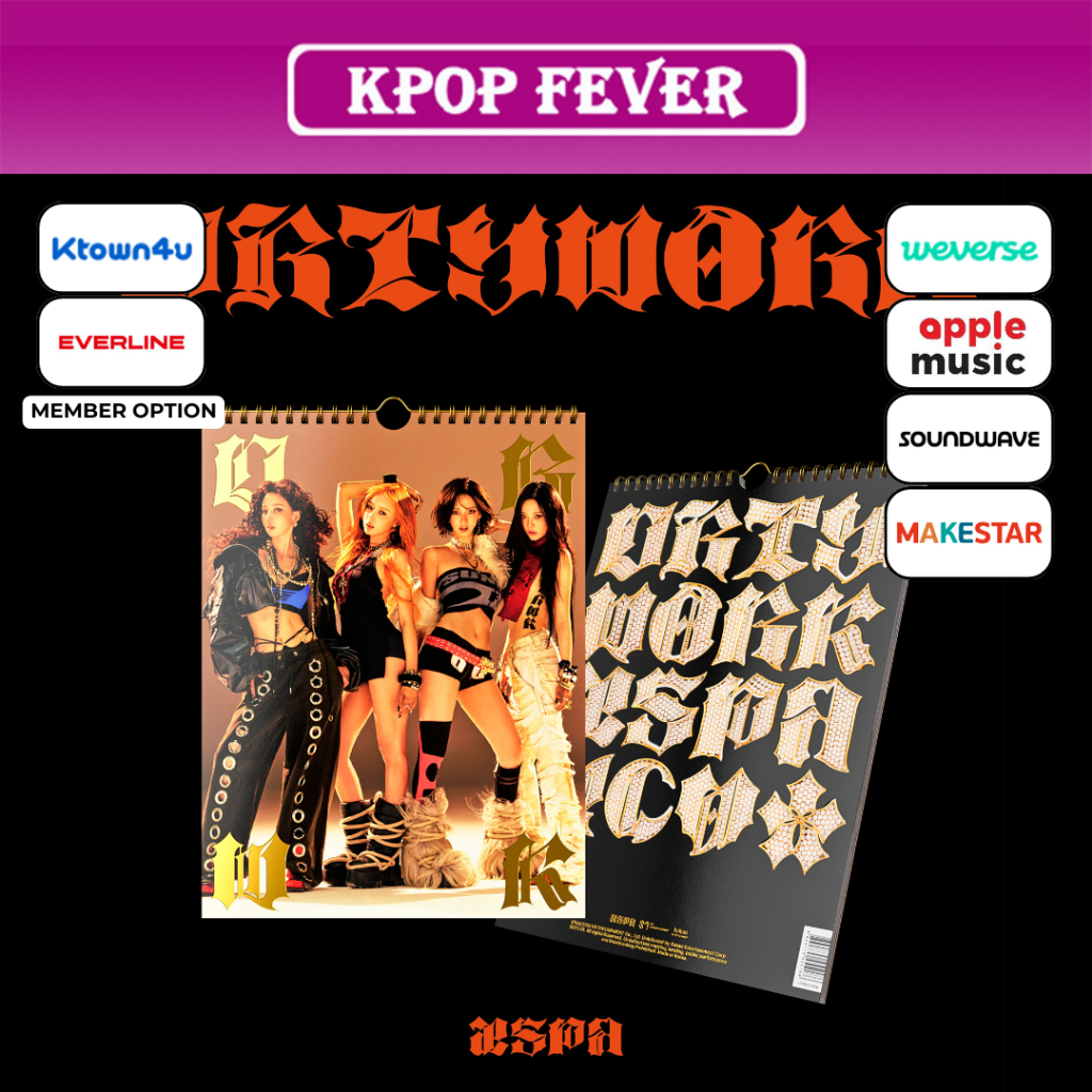 aespa Dirty Work Dirty Worker 本体 10枚 未開封 aespa - Dirty Work (Dirty Worker ver.) (Walmart Exclusive