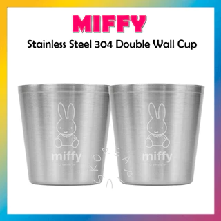 [MIFFY] Copo Parede Dupla Em Aço Inox 304 160ml (1p , 2p)