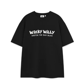 Camiseta Grande Wacky Willy Big Typo – Tamanho Único (Cabe Em XL)