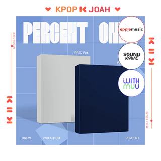 [POB] (Photobook ver.) ONEW [PERCENT] 2nd Full Album (15th Jul.2025)