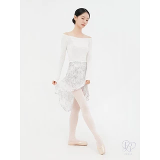 [ERELL] Saia Evelyn De Chiffon De 23 Polegadas