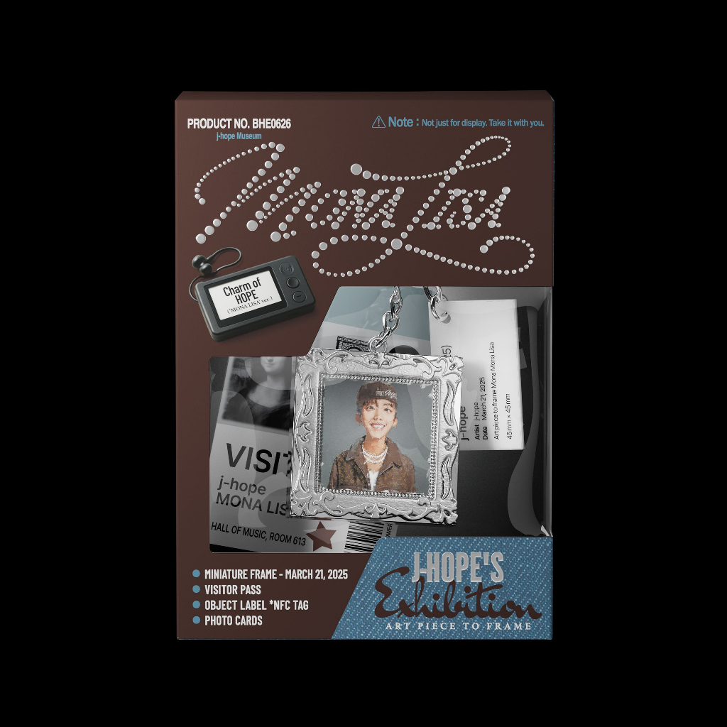 BTS j-hope [Charm of HOPE] MONA LISA ver / NFC Album | Shopee Brasil