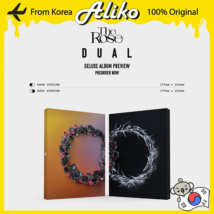 The Rose 2nd Full Album Dual Deluxe Box Album Shopee Brasil 7609