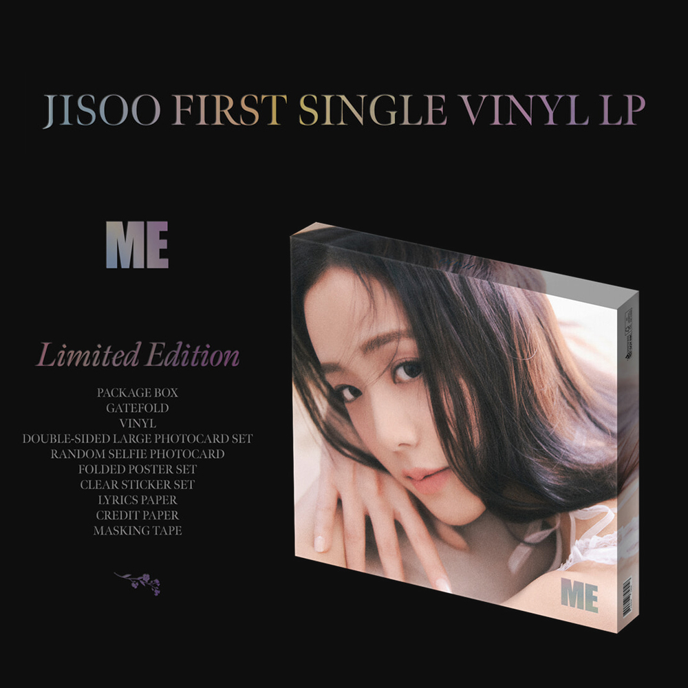 Apple POB] JISOO (BLACKPINK) - FIRST SINGLE ALBUM VINYL LP [ME
