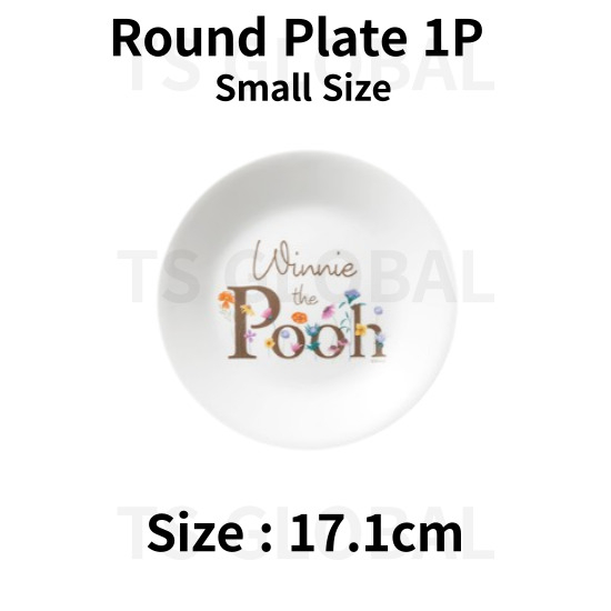 CORELLE Disney Winnie The Pooh Tableware Collection (Prato Redondo