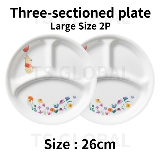 CORELLE Disney Winnie The Pooh Tableware Collection (Prato Redondo