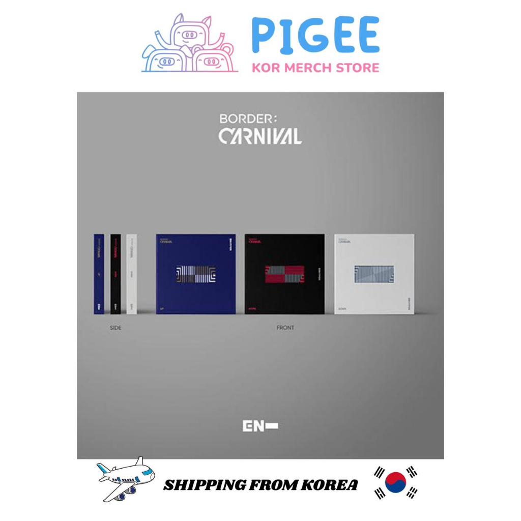 ENHYPEN - 2ND MINI ALBUM [BORDER : CARNIVAL] | Shopee Brasil