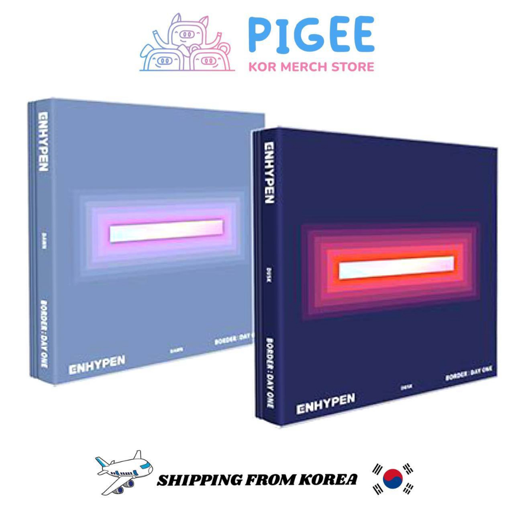 ENHYPEN Debut Album [BORDER : DAY ONE] em Promoção na Shopee
