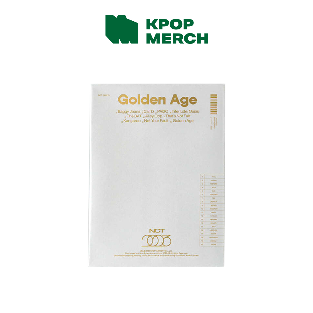 NCT - 4th Album [ Golden Age ]_Collecting Version | Shopee Brasil