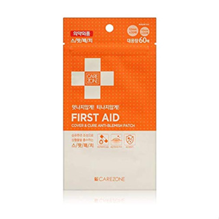 the face shop care zone first aid cover & cure anti-blemish patch 60pcs