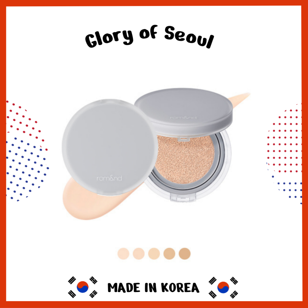 rom & nd NU ZERO CUSHION SPF24 PA + 15g 5cor