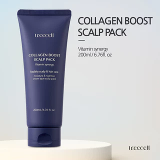 TREECELL Collagen Boost Scalp Pack 200ml/Fornecimento Nutricional/Nutrição Capilar/Suave