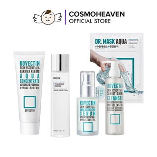 ROVECTIN Aqua Gentle Cleansing Gel 175ml/Skin Essential Activating Serum 35ml/Barreira Reparação Concentrado 60ml/Dr.mask 25ml 1ea/Essência Hialurônica 180ml