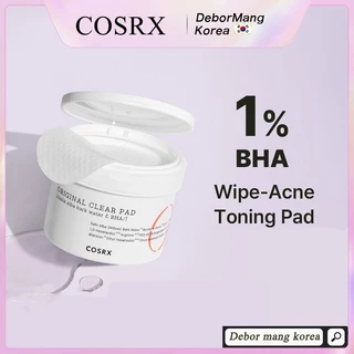COSRX One Step Almofada Transparente Original , Água De Casca De Salgueiro 85,9 % , BHA 1,0 Almofadas De Toner De acne Para Pele Oleosa