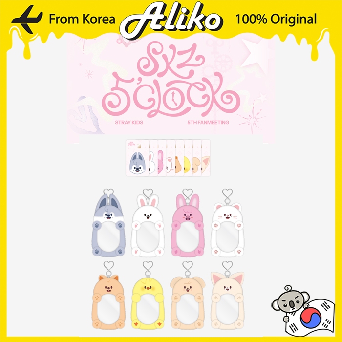 Stray Kids SKZOO REEL HOLDER - SKZ 5'CLOCK | Shopee Brasil