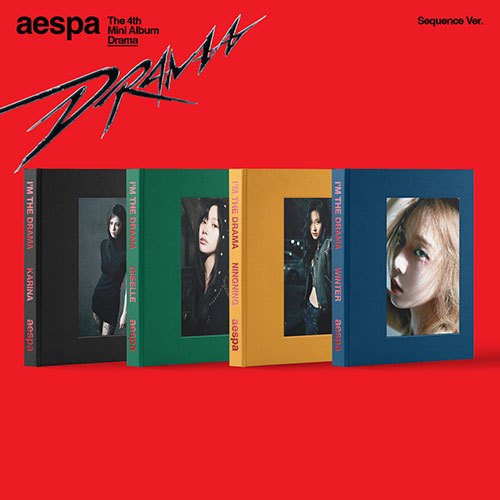 SEQUENCE Ver.) aespa - DRAMA - 4th MINI ALBUM (10th Nov.2023