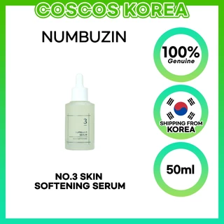 Numbuzin No . 3 Skin Softening Serum 50ml/Absorção/Hipoalergênico/Branqueamento/Tratamento De Rugas/Controle De Equilíbrio De Óleo