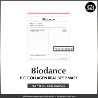 (NEW PACKAGE) BIODANCE BIO COLLAGEN REAL DEEP MASK (7EA / 16EA)