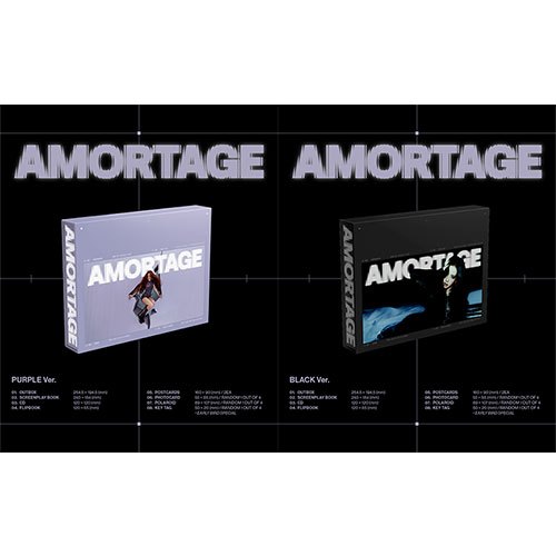 BLACKPINK JISOO - Mini Album [AMORTAGE] (EXCLUSIVE Ver) | Shopee