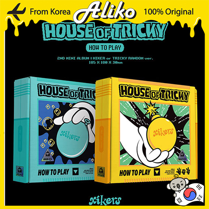 XIKERS 2nd Mini Album -HOUSE OF TRICKY HOW TO PLAY | Shopee Brasil