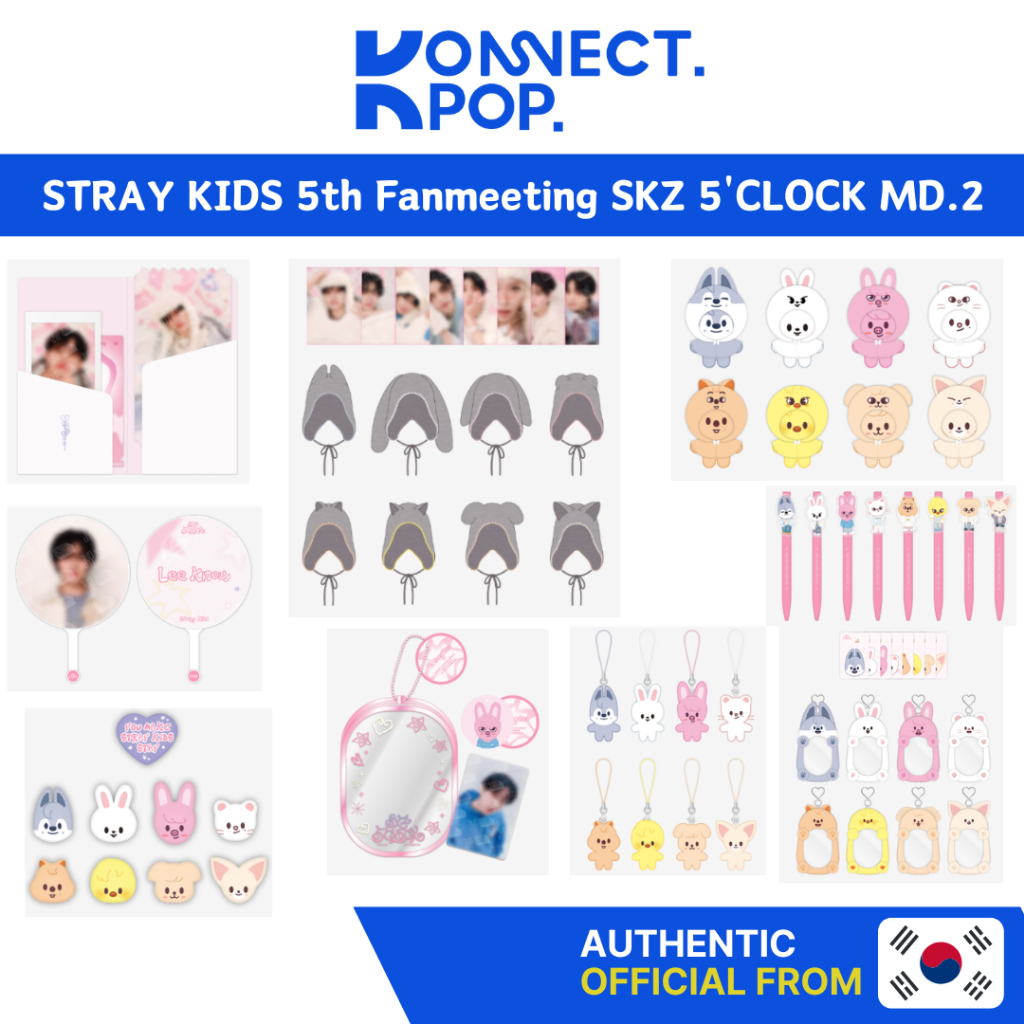 Stray Kids - 5th Fanmeeting [ SKZ 5'CLOCK ] OFFICIAL MD.1 | Shopee
