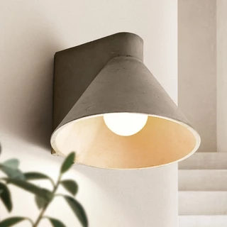 Moongkle-SHUROOP Luz De Parede Exterior Interior Concreto KOREA Feito À Mão