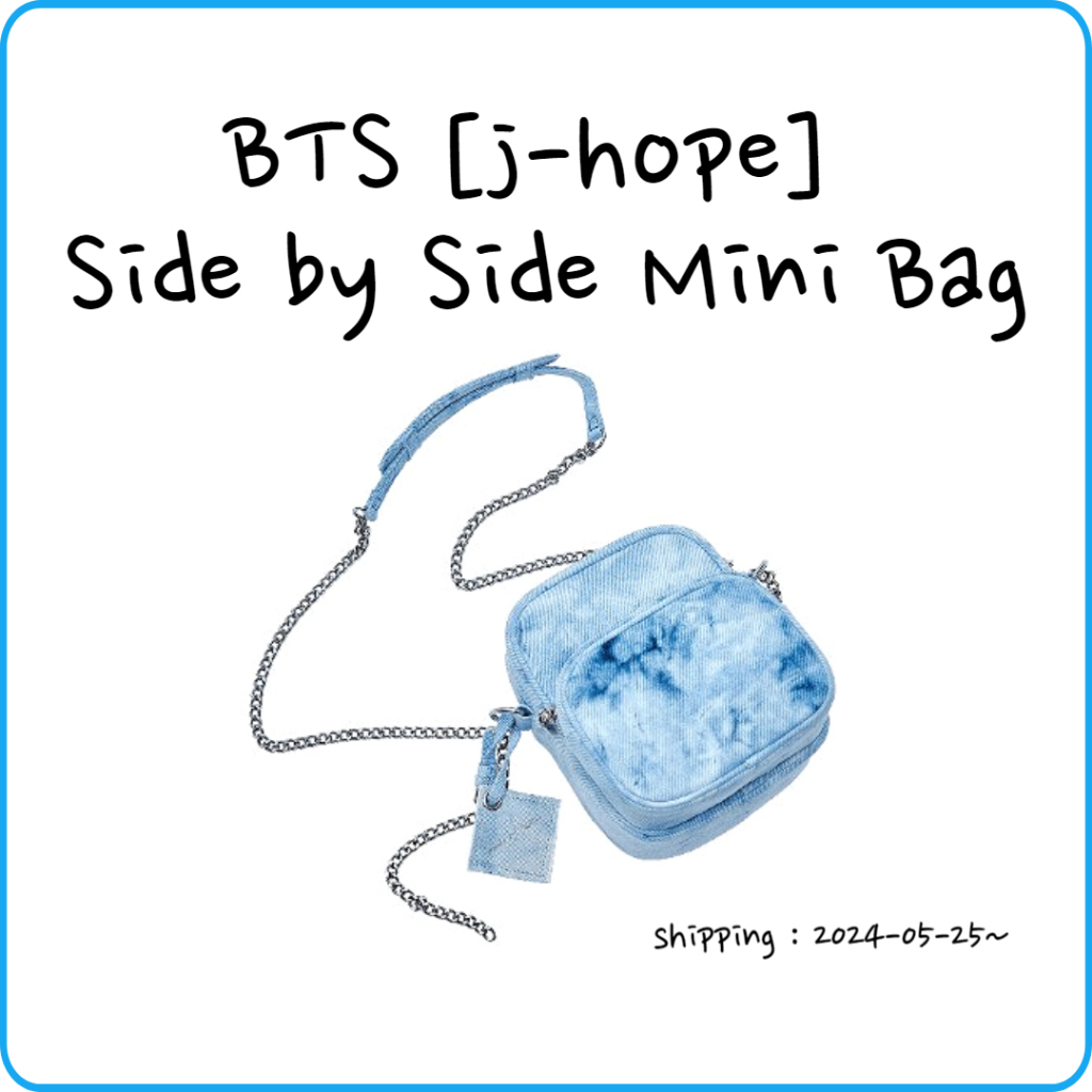 Bts Jhope Side By Side Hoseok Bag BTS J-hope Mini Bolsa Lateral A