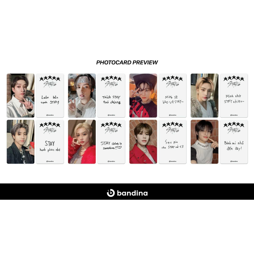 Stray Kids-[5-STAR]/BANDINA Bônus/Pode Escolher Membro/korea Correio ...