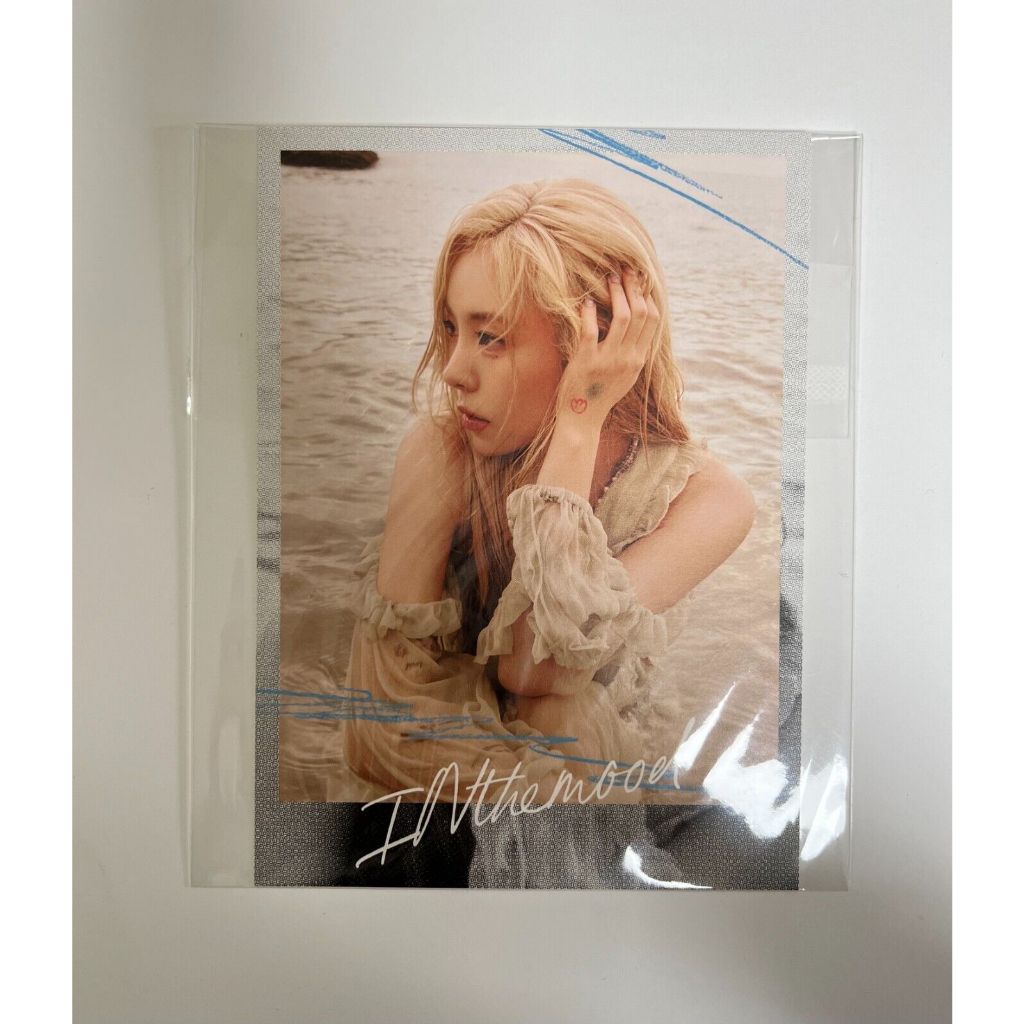 Mamamoo Wheein 1o Álbum Completo No Humor Cartão Oficial De Fotos