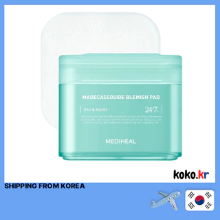 MEDIHEAL Madecassoside Blemish Toner pad 100pcs Com FREEBIES