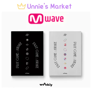 Weeekly [Play Game Awake] mwave signed CD(Random ver.)