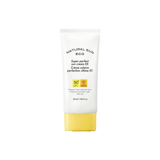 the face shop natural eco super perfect sun cream ex 45ml spf50+ pa++++
