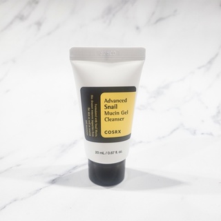 cosrx advanced snail mucin gel cleanser mini 20ml
