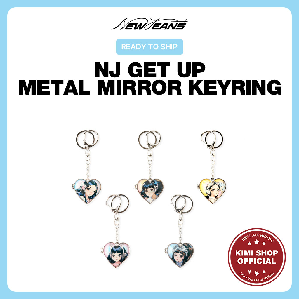 NJ Newjeans Get Up Metal Mirror Keyring (HANNI)