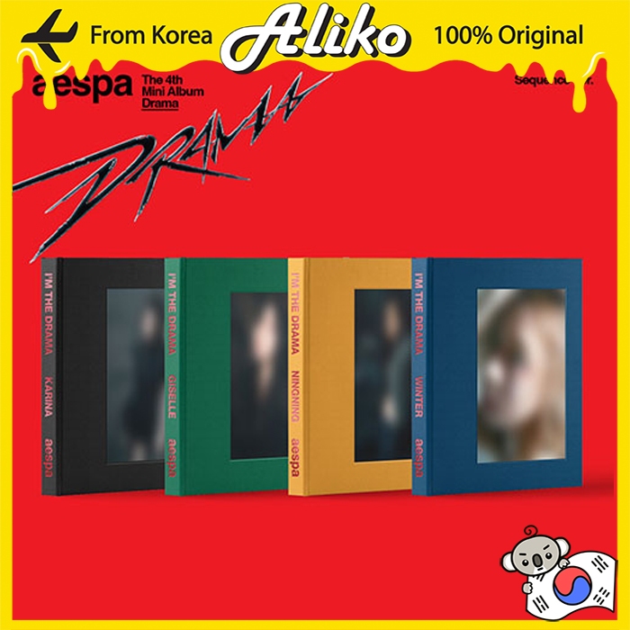 AESPA 4th Mini Album - DRAMA (Sequence Ver.) | Shopee Brasil
