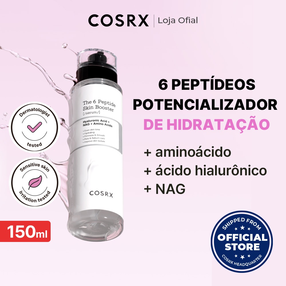 [COSRX] Sérum Booster com 6 Peptídeos 150ml